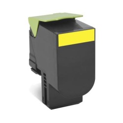 TONER ORYGINALNY LEXMARK 80C2XY0 YELLOW 4000 STRON