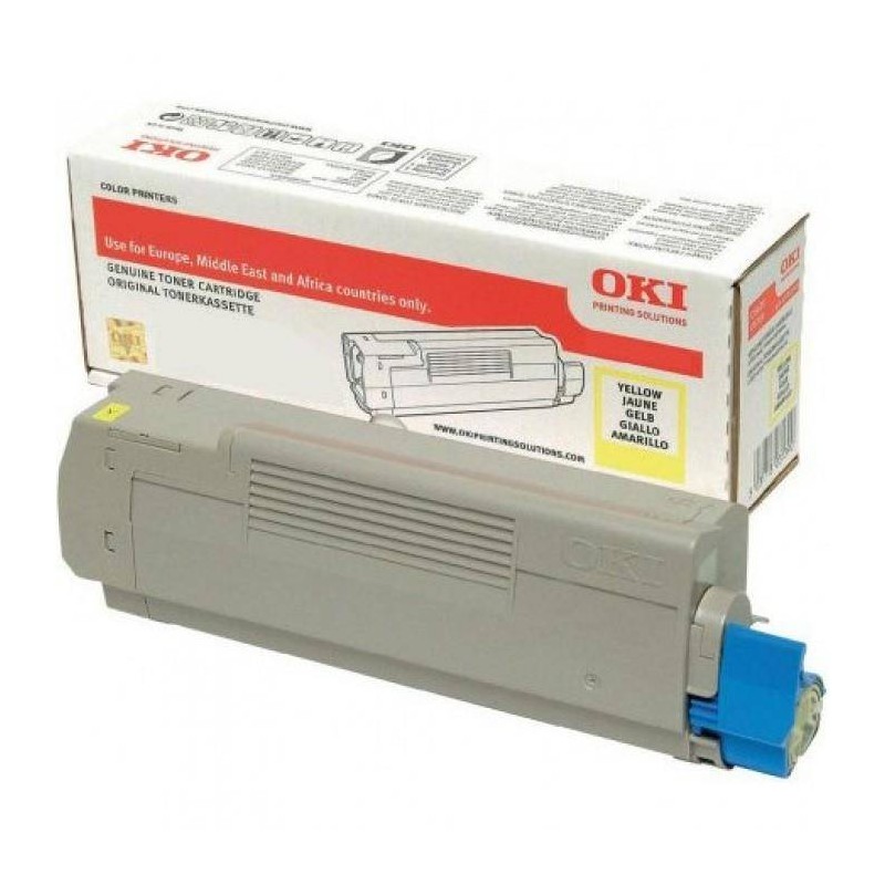 TONER ORYGINALNY OKI C332/MC363-TY 46508709 YELLOW 3000 STRON