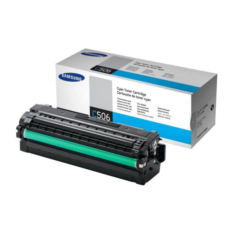 TONER ORYGINALNY SAMSUNG CLT-C506L/ELSSU038A CYAN 3500 STRON