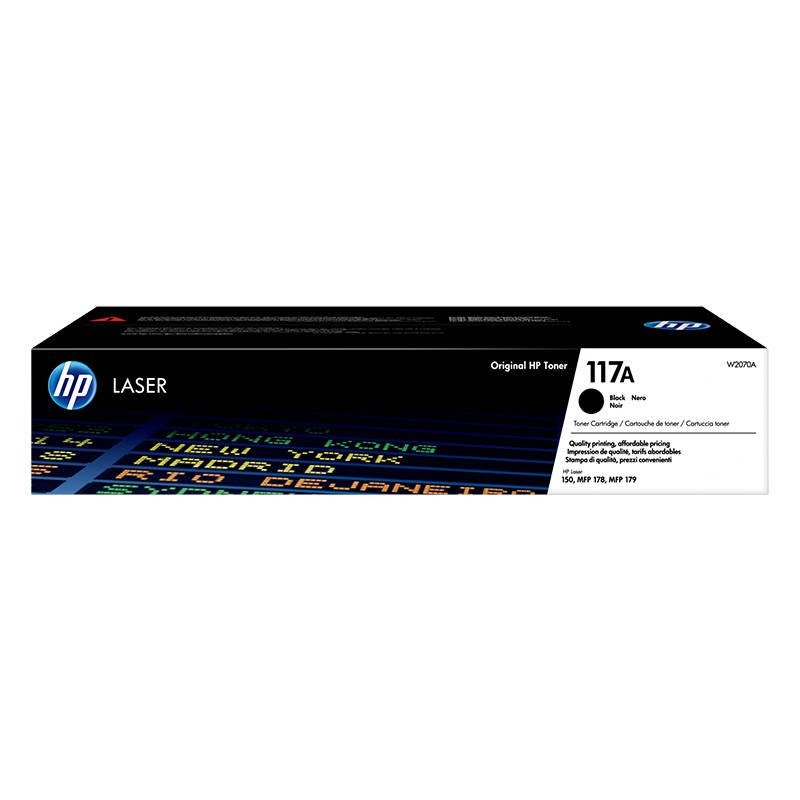 TONER ORYGINALNY HP117A W2070A CZARNY 1000 STRON