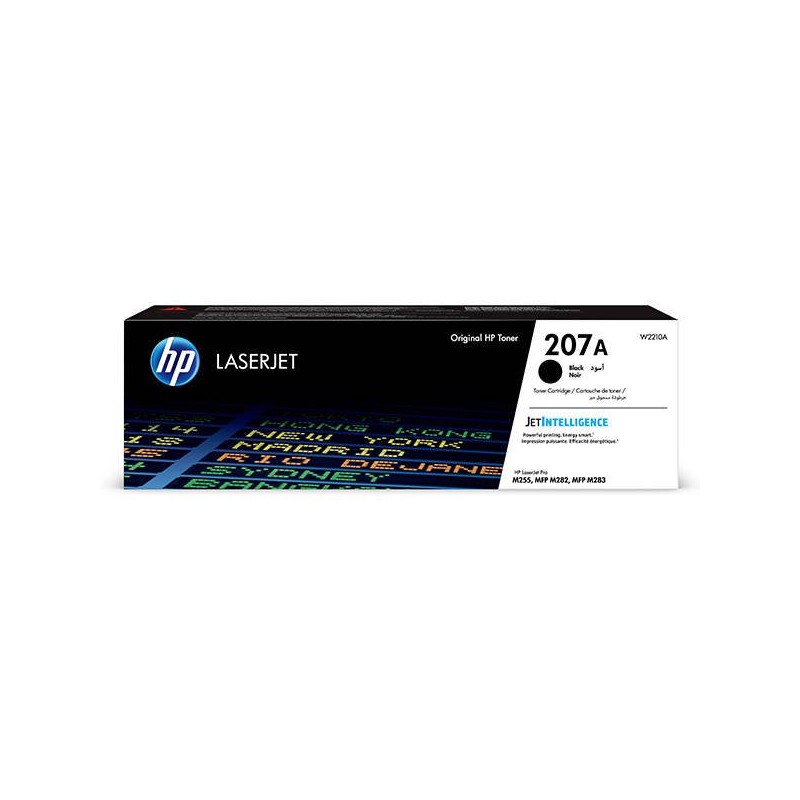 TONER ORYGINALNY HP207A W2210A CZARNY 1350 STRON