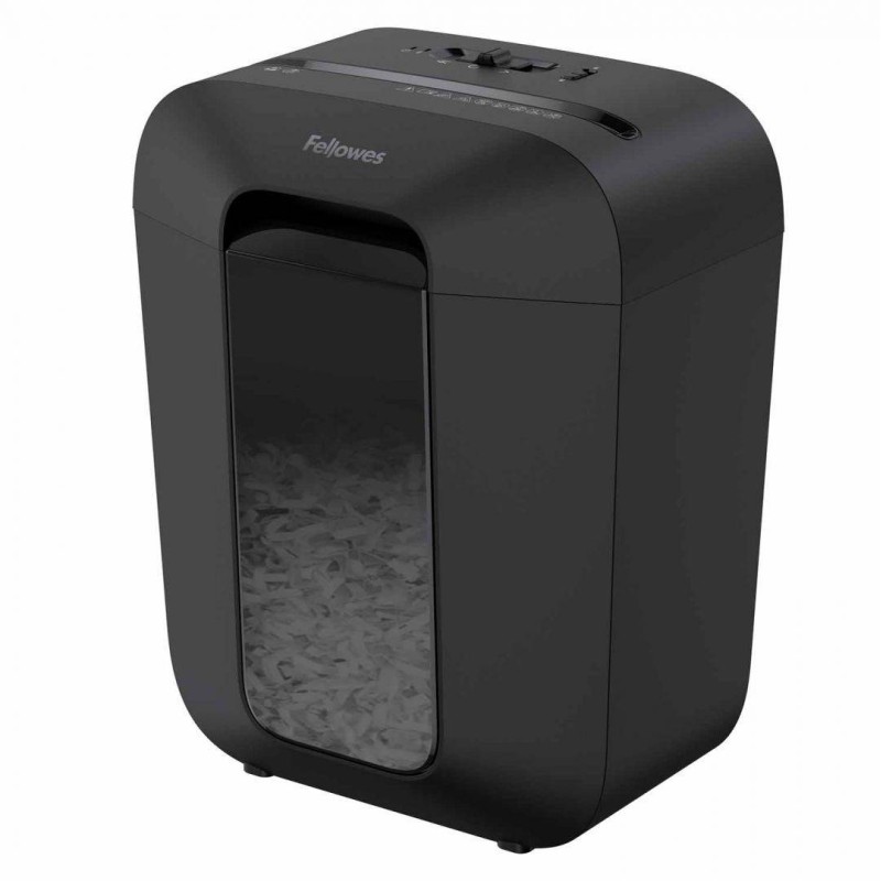 NISZCZARKA A4 FELLOWES LX45 4400501 CZARNA 8KRT ŚCINKI 4X37MM 17 LITRÓW