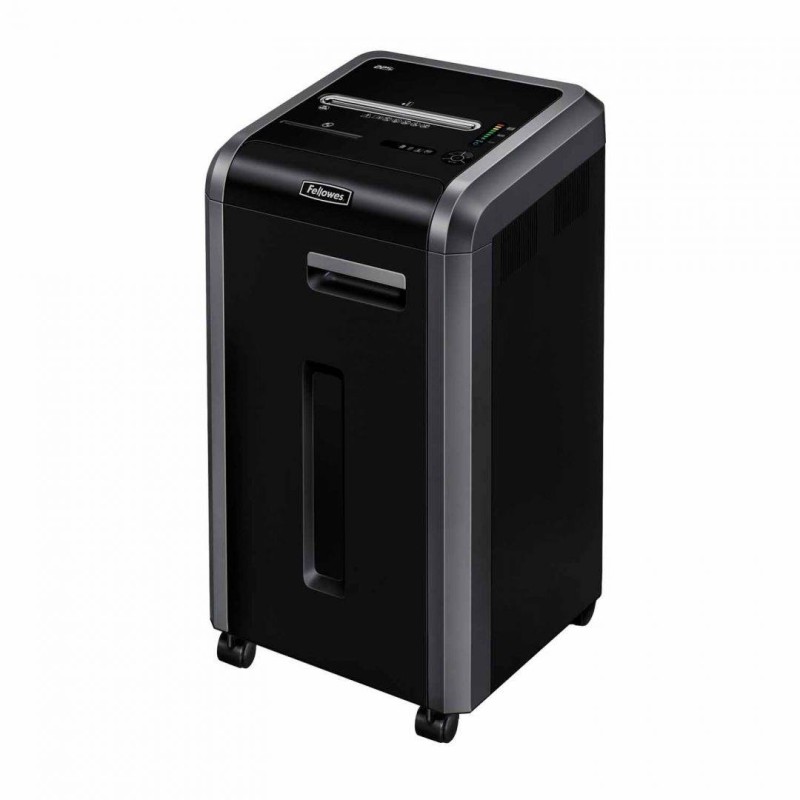 NISZCZARKA A4 FELLOWES 225I 4623001 CZARNA 24KRT PASKI 5,8MM 60 LITRÓW