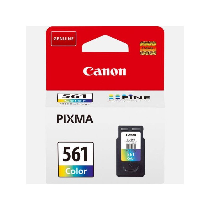 TUSZ ORYGINALNY CANON CL561 PIXMA 3731C001 KOLOR 180 STRON