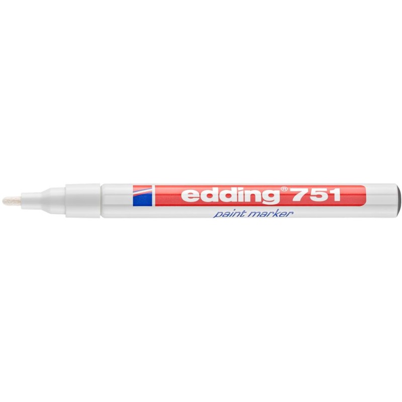 MARKER OLEJOWY EDDING 751 BIAŁY 1-2MM