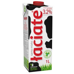 MLEKO UHT 3,2% MLEKPOL ŁACIATE 1L