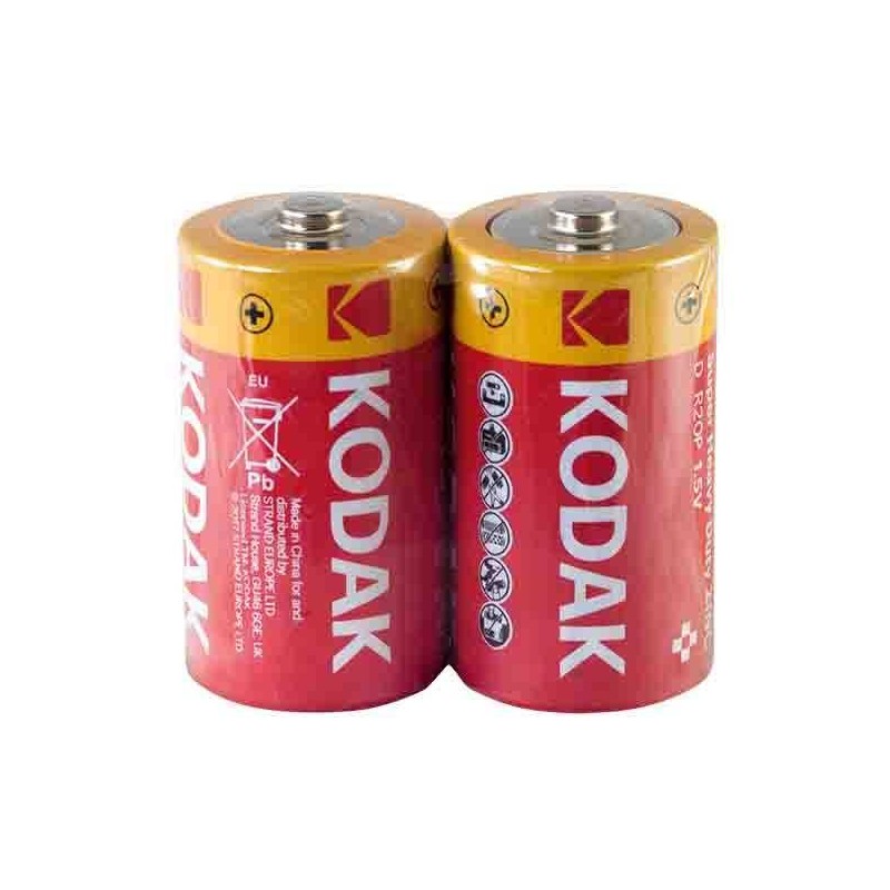 BATERIA CYNKOWA D (R20) KODAK ZINC SUPER HEAVY DUTY 30410398/B 2SZT