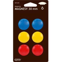 MAGNESY 30MM GRAND GR-630 130-1550 MIX KOLORÓW 6SZT