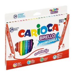 FLAMASTRY DWUSTRONNE CARIOCA 41521 BIRELLO 160-1464 MIX*24SZT