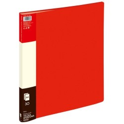 ALBUM OFERTOWY A4 GRAND 9003 120-1209 CZERWONY PVC 30 KIESZENI