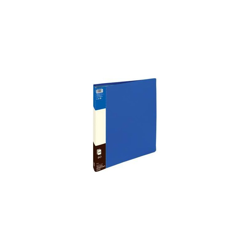 ALBUM OFERTOWY A4 GRAND 9006 120-1201 NIEBIESKL PVC 60 KIESZENI