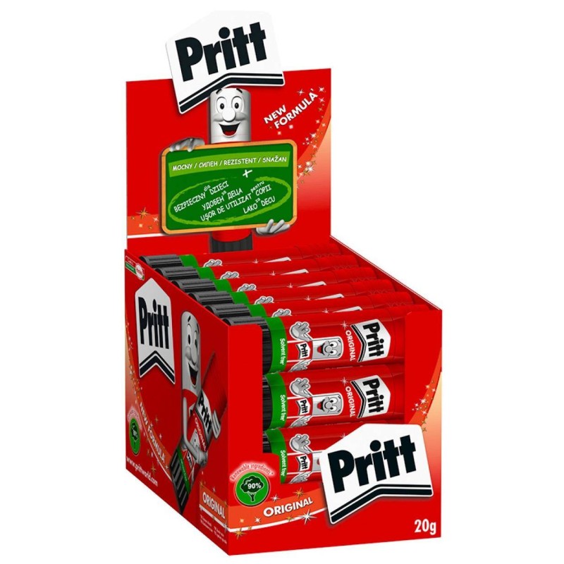 KLEJ W SZTYFCIE PRITT ORIGINAL BIAŁY 20G