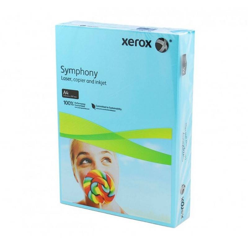 PAPIER KSERO A4 XEROX SYMPHONY 3R93959 CIEMNY NIEBIESKI 80G 500ARK