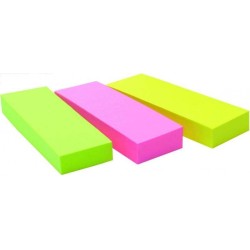 ZAKŁADKI INDEKSUJĄCE PAPIEROWE 25X76MM 3M POST-IT®  671/3 MIX 3X100SZT