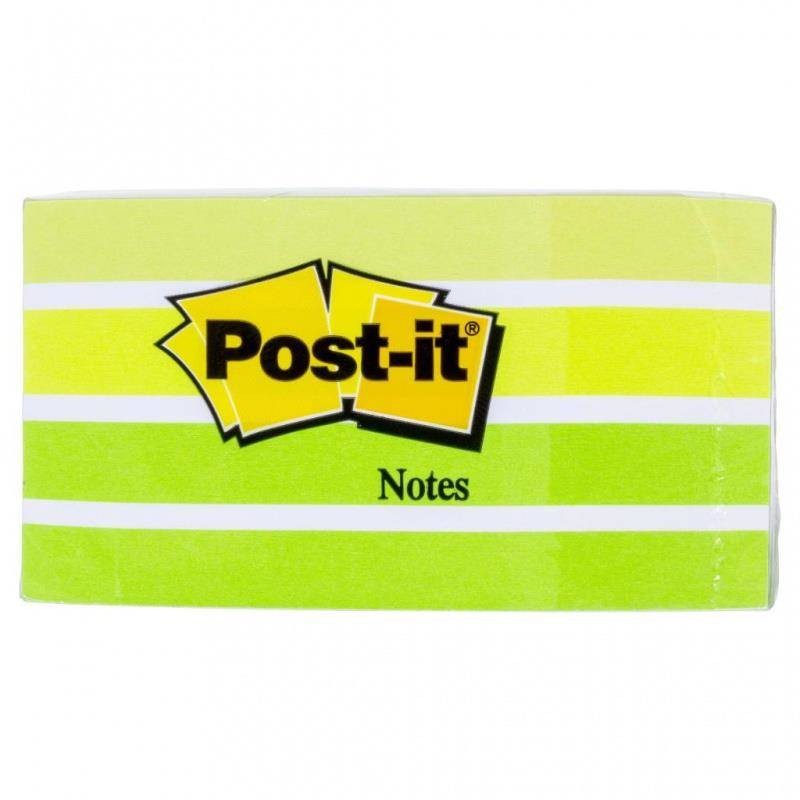 KARTECZKI SAMOPRZYLEPNE  76X76MM 3M POST-IT®  2028-G ZIELONE 450 KART