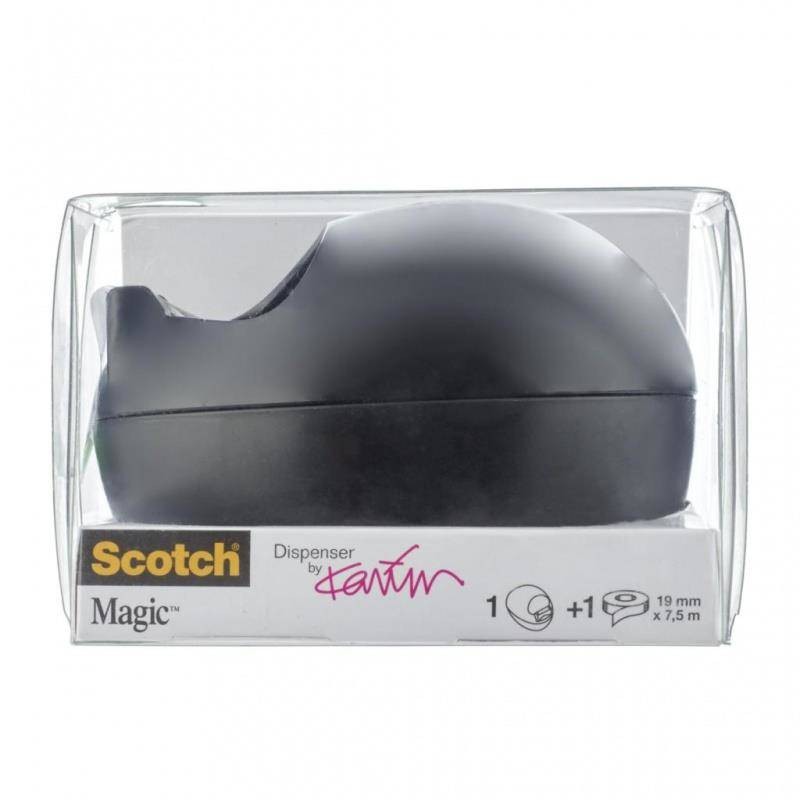 PODAJNIK DO TAŚMY 19MM 3M SCOTCH® MAGIC™  C36-B-EU CZARNY + TAŚMA