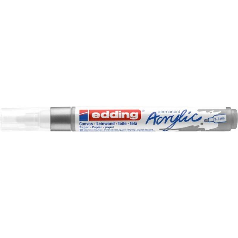 MARKER AKRYLOWY  EDDING 5100 MATOWE SREBRO 2-3 MM