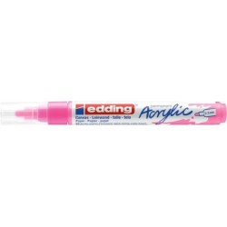 MARKER AKRYLOWY  EDDING 5100 RÓŻOWY NEONOWY 2-3 MM