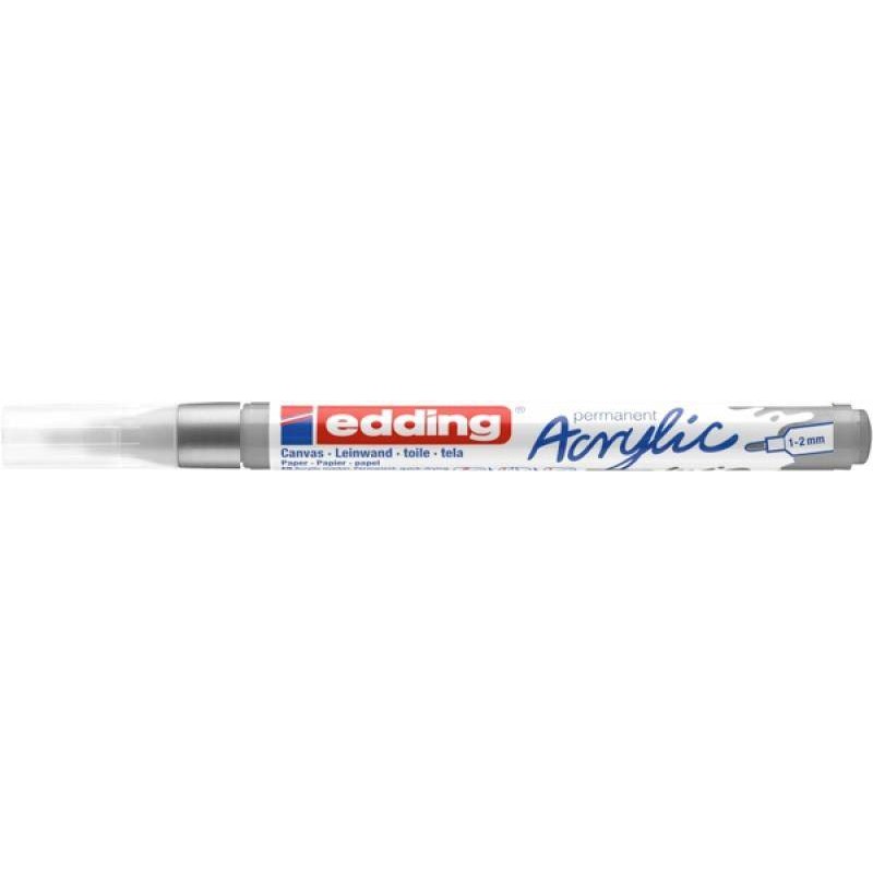 MARKER AKRYLOWY  EDDING 5300 MATOWE SREBRO 1-2 MM