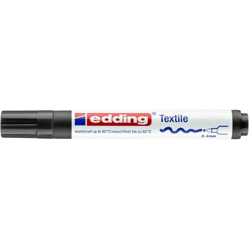 MARKER TEKSTYLNY EDDING 4500 CZARNY 2-3MM