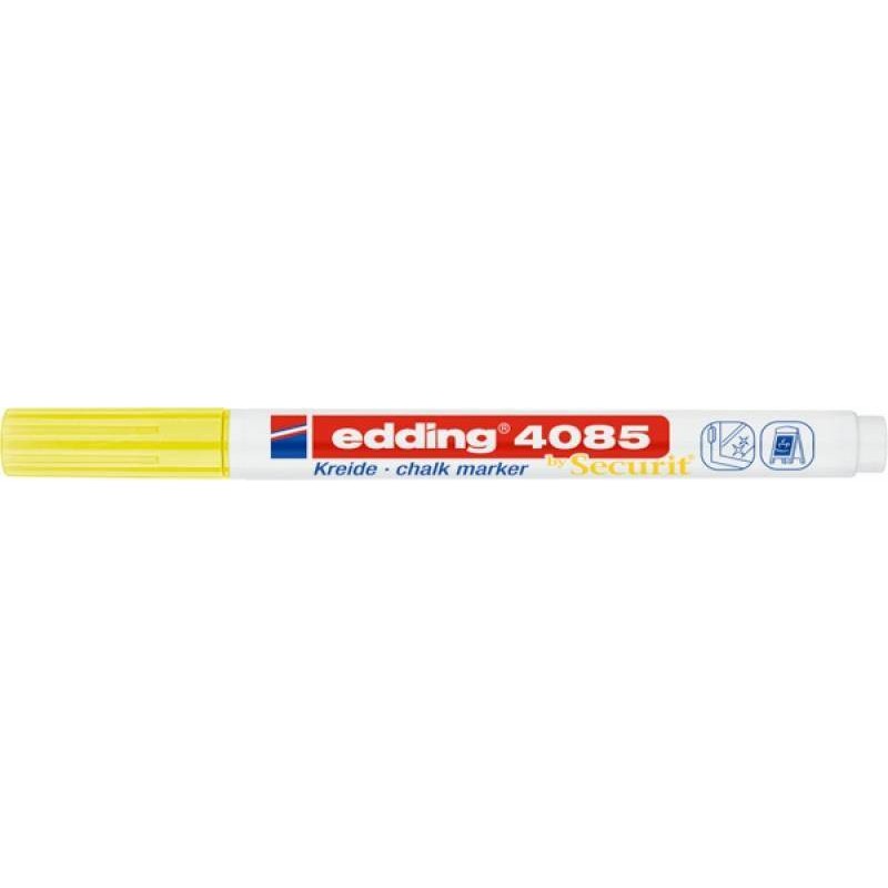 MARKER KREDOWY EDDING 4085 NEONOWY ŻÓŁTY 1-2 MM