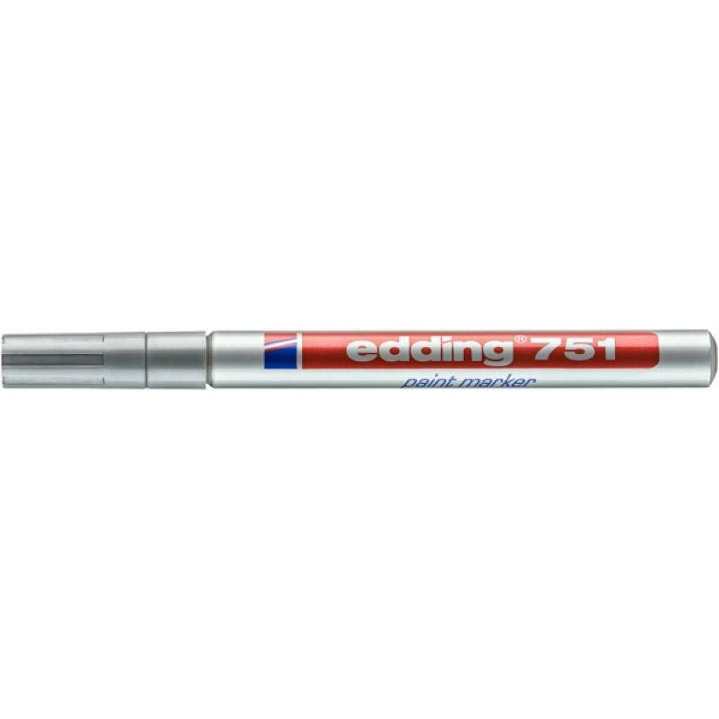 MARKER OLEJOWY EDDING 751 SREBRNY 1-2 MM