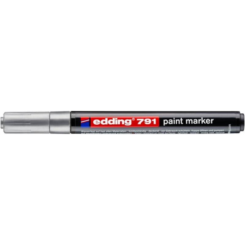 MARKER OLEJOWY EDDING 791 SREBRNY 1-2MM