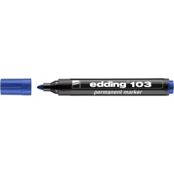 MARKER PERMANENTNY EDDING 103 NIEBIESKI 1.5-3MM