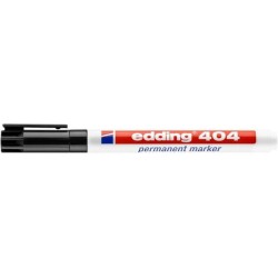 MARKER PERMANENTNY EDDING 404 CZARNY 0.75MM