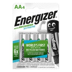 AKUMULATOR NI-MH AA ENERGIZER EXTREME 2300MAH 4SZT