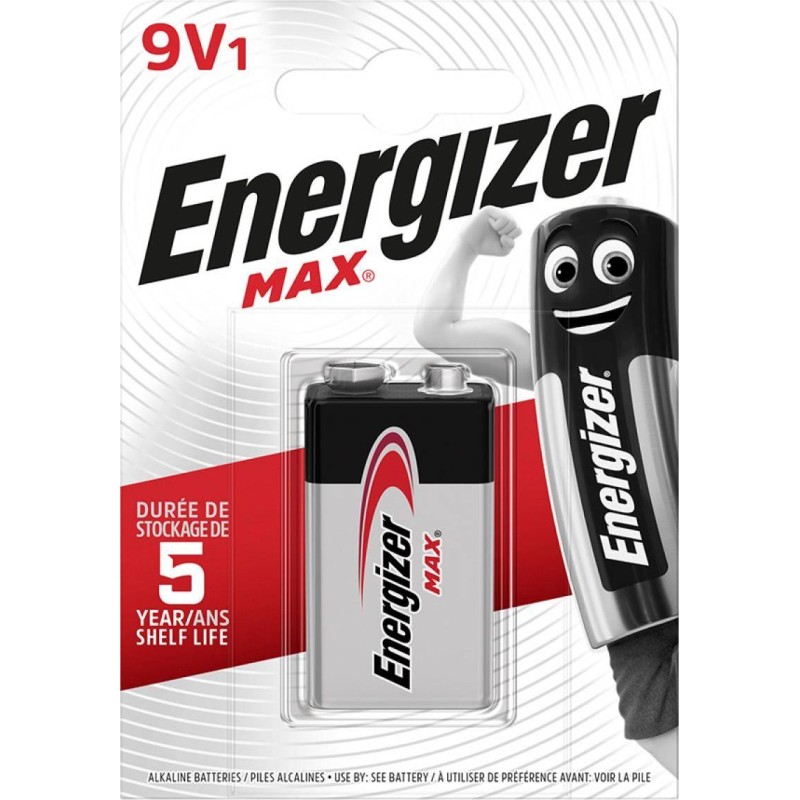 BATERIA ALKALICZNA 6F22 (9V) ENERGIZER MAX