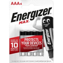 BATERIA ALKALICZNA AAA ENERGIZER MAX 4SZT