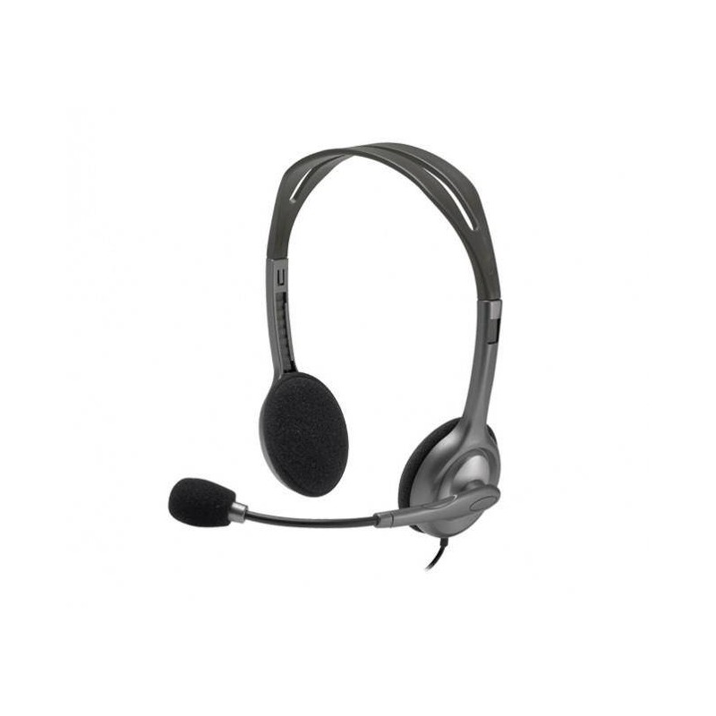 SŁUCHAWKI HEADSET PRZEWODOWE LOGITECH H111 981-000593