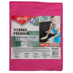 ŚCIERECZKA WISKOZOWA PREMIUM OFFICE PRODUCTS MIX KOLORÓW 34X45CM 3 SZT