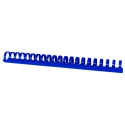 GRZBIET PLASTIKOWY 28,5MM (270 KARTEK) OFFICE PRODUCTS NIEBIESKI 50 SZT.