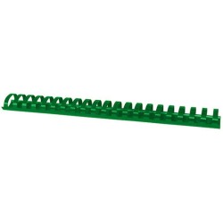 GRZBIET PLASTIKOWY 32MM (300 KARTEK) OFFICE PRODUCTS ZIELONY 50 SZT.