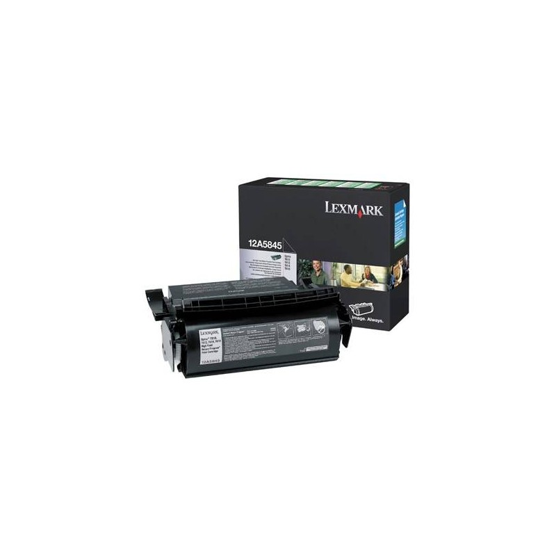 T610/T616 TONERBK25K ZWROT. LEXMARK 12A5845