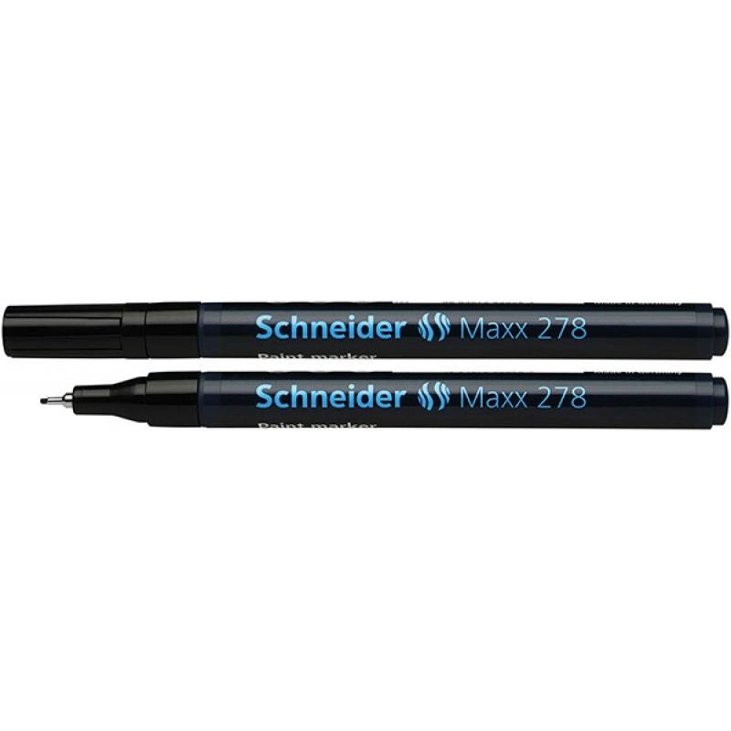 MARKER OLEJOWY  SCHNEIDER MAXX 278 CZARNY 0.8MM