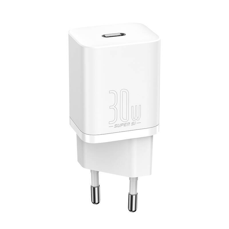 ŁADOWARKA SIECIOWA BASEUS SUPER SI QUICK CHARGER 1C 30W (BIAŁA)