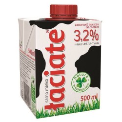 MLEKO UHT 3,2% MLEKPOL ŁACIATE 0,5L