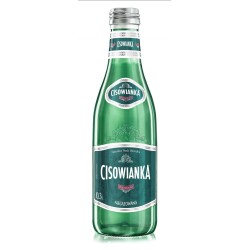 WODA NIEGAZOWANA BUTELKA SZKLANA CISOWIANKA CLASSIQUE 0,3L