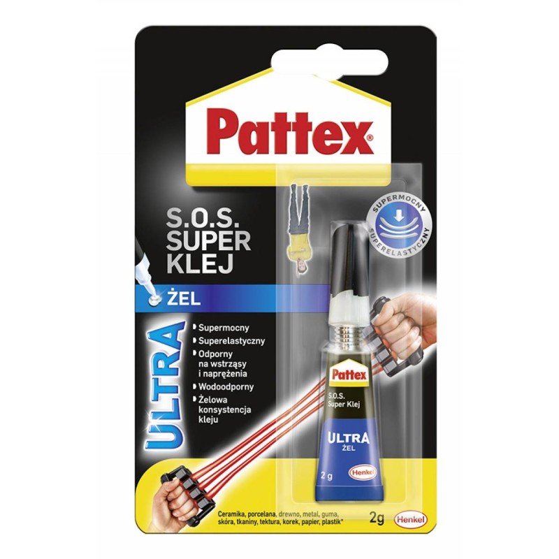 KLEJ W ŻELU PATTEX S.O.S. 2G