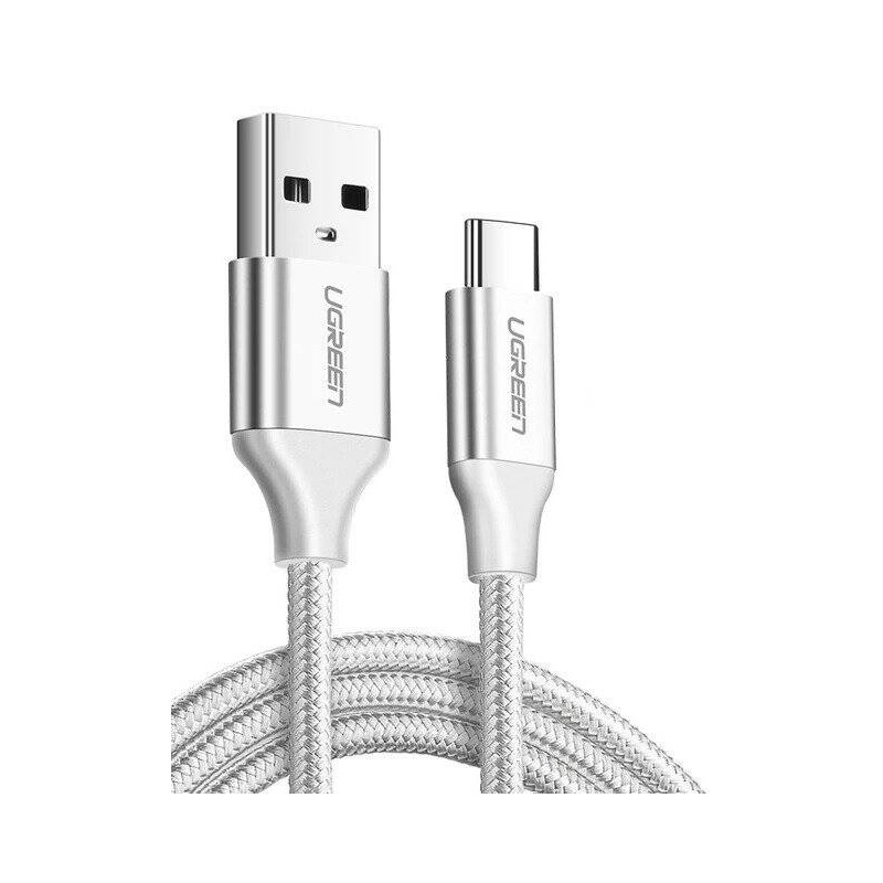 KABEL USB DO USB-C UGREEN US288, 3M (BIAŁY)