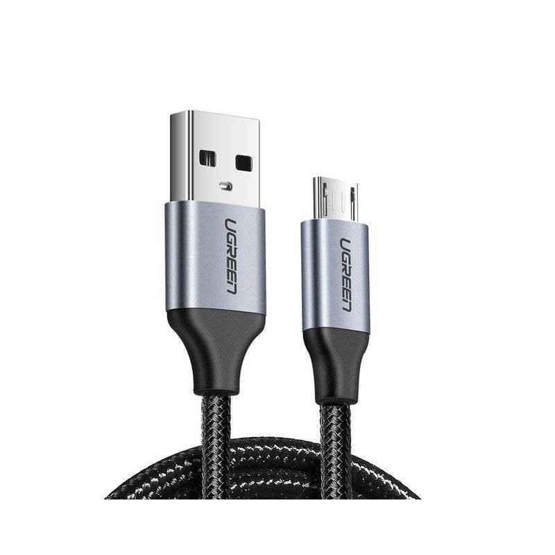 KABEL USB DO MICRO USB UGREEN US290, 3M (CZARNY)