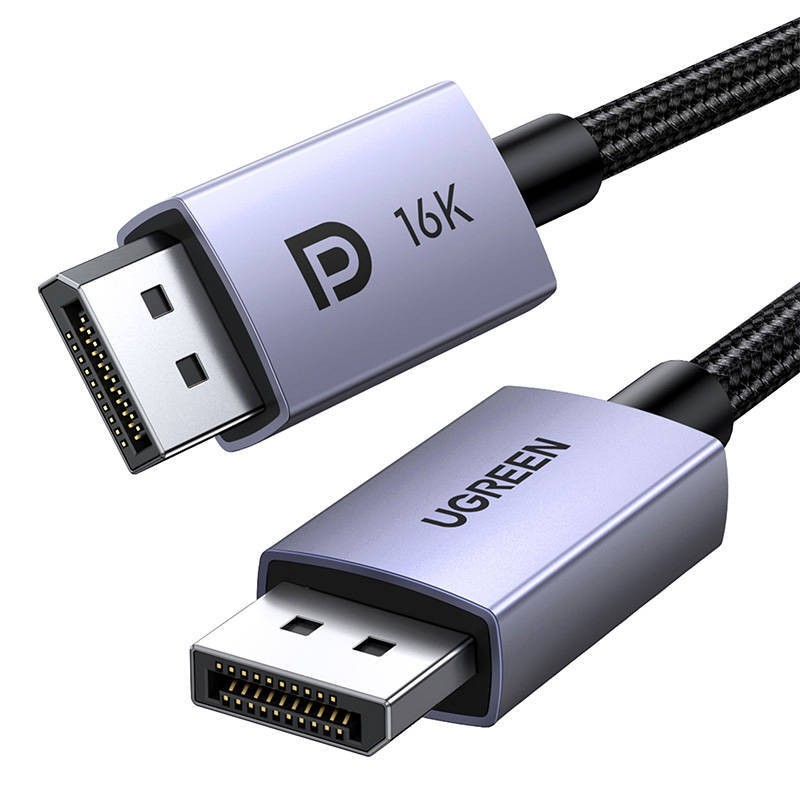 KABEL WIDEO 2 X DISPLAY PORT MĘSKO-MĘSKI UGREEN DP118 2M 16K