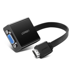 ADAPTER HDMI DO VGA UGREEN MM103, 16CM (CZARNY)