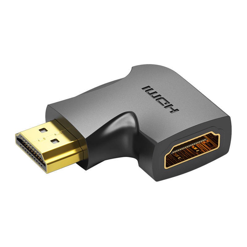 ADAPTER KĄTOWY HDMI VENTION AIQB0, 4K 60HZ (CZARNY)