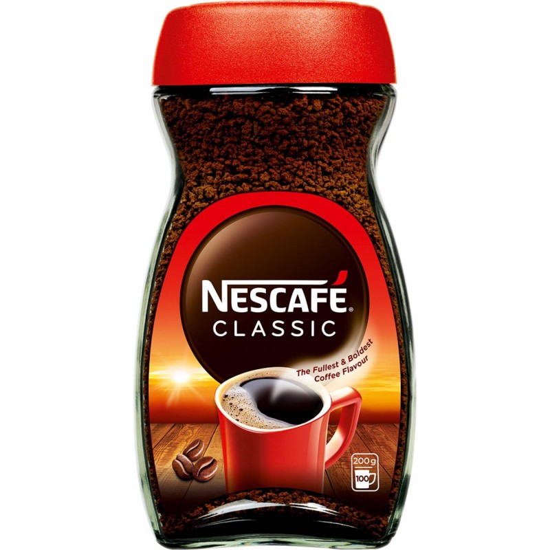 KAWA ROZPUSZCZALNA NESCAFE CLASSIC 200G