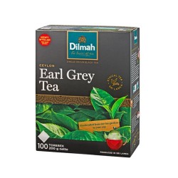 HERBATA DILMAH EARL GREY 100 TOREBEK