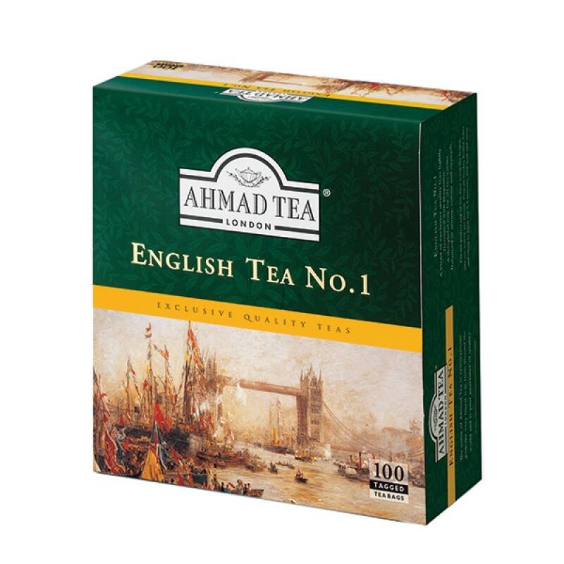 HERBATA AHMAD ENGLISH TEA NO1 100 TOREBEK